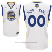 Maglia Golden State Warriors Adidas Personalizzate Bianco