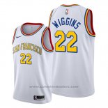 Maglia Golden State Warriors Andrew Wiggins #22 Classic 2019-20 Bianco