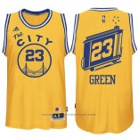 Maglia Golden State Warriors Draymond Green #23 Retro City Bus Giallo