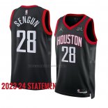 Maglia Houston Rockets Alperen Sengun #28 Statement 2023-24 Nero