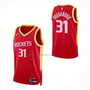 Maglia Houston Rockets Bogdan Bogdanovic No 31 Icon 2026-27 Rosso