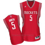 Maglia Houston Rockets Kenny Smith #5 Rosso