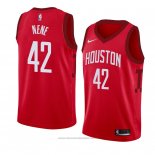 Maglia Houston Rockets Nene #42 Earned 2018-19 Rosso