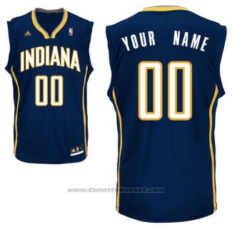 Maglia Indiana Pacers Adidas Personalizzate Blu