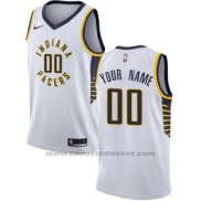 Maglia Indiana Pacers Nike Personalizzate 17-18 Bianco