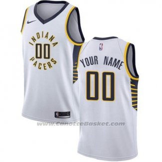 Maglia Indiana Pacers Nike Personalizzate 17-18 Bianco