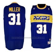 Maglia Indiana Pacers Reggie Miller #31 Retro 1985-90 Blu