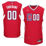 Maglia Los Angeles Clippers Adidas Personalizzate Rosso