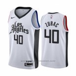 Maglia Los Angeles Clippers Ivica Zubac #40 Citta Bianco