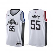 Maglia Los Angeles Clippers Joakim Noah #55 Citta Bianco