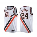Maglia Los Angeles Clippers Paul George #24 Classic Edition Bianco