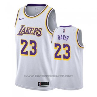 Maglia Los Angeles Lakers Anthony Davis #23 Association 2019-20 Bianco