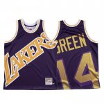 Maglia Los Angeles Lakers Danny Green #14 Mitchell & Ness Big Face Viola
