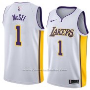 Maglia Los Angeles Lakers Javale Mcgee #1 Association 2018 Bianco