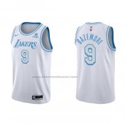 Maglia Los Angeles Lakers Kent Bazemore NO 9 Citta 2021-22 Bianco