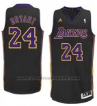 Maglia Los Angeles Lakers Kobe Bryant #24 Nero
