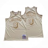 Maglia Los Angeles Lakers Kobe Bryant #8 Mitchell & Ness 1996-97 Or