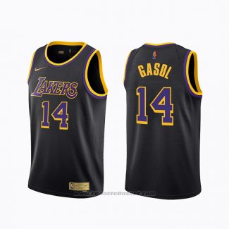 Maglia Los Angeles Lakers Marc Gasol #14 Earned 2020-21 Nero