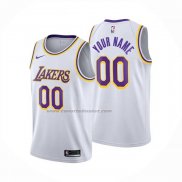 Maglia Los Angeles Lakers Personalizzate Association 2024-25 Bianco