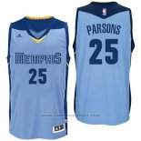 Maglia Memphis Grizzlies Chandler Parsons #25 Blu