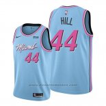 Maglia Miami Heat Solomon Hill #44 Citta 2019-20 Blu