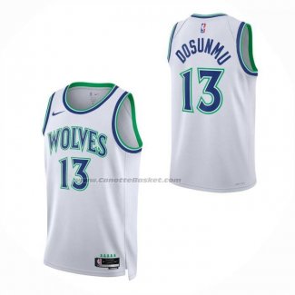 Maglia Minnesota Timberwolves Ayo Dosunmu No 13 Association 2026-27 Bianco