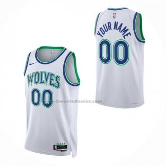 Maglia Minnesota Timberwolves Personalizzate Association 2026-27 Bianco