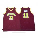 Maglia NCAA Santa Clara University Steve Nash #11 Rosso