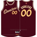 Maglia Natale 2015 Cleveland Cavaliers Adidas Personalizzate Rosso