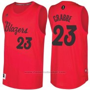 Maglia Natale 2016 Portland Trail Blazers Allen Crabbe #23 Rosso