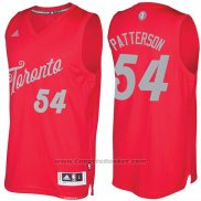 Maglia Natale 2016 Toronto Raptors Patrick Patterson #54 Rosso