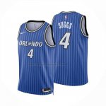 Maglia Orlando Magic Jalen Suggs No 4 Icon 2025-26 Blu