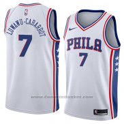 Maglia Philadelphia 76ers Timothe Luwawu-Cabarrot #7 Association 2018 Bianco