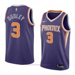 Maglia Phoenix Suns Jarojo Dudley #3 Icon 2018 Viola