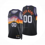 Maglia Phoenix Suns Personalizzate Citta 2025-26 Nero