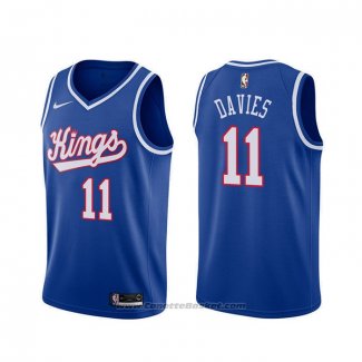 Maglia Sacramento Kings Bob Davies #11 Classic 1990-1994 Blu