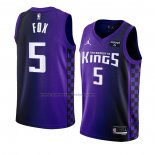 Maglia Sacramento Kings De'aaron Fox #5 Statement 2023-24 Viola