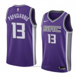 Maglia Sacramento Kings Georgios Papagiannis #13 Icon 2018 Viola