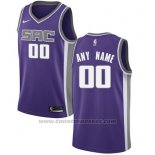 Maglia Sacramento Kings Nike Personalizzate 17-18 Viola