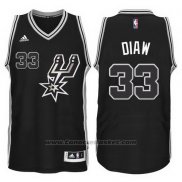 Maglia San Antonio Spurs Boris Diaw #33 Nero