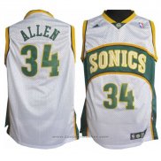 Maglia Seattle SuperSonics Ray Allen #34 Historic Bianco