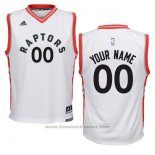 Maglia Toronto Raptors Adidas Personalizzate Bianco