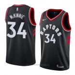 Maglia Toronto Raptors Alfonzo Mckinnie #34 Statement 2018 Nero