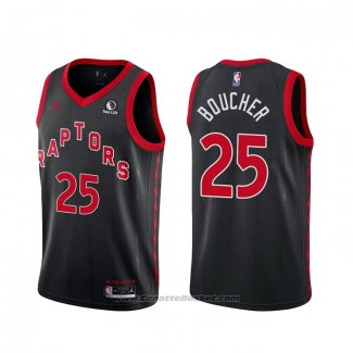 Maglia Toronto Raptors Chris Boucher #25 Statement 2020-21 Nero