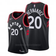 Maglia Toronto Raptors Dewan Hernandez #20 Statement Nero