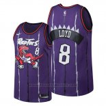 Maglia Toronto Raptors Jordan Loyd #8 Classic Edition Viola