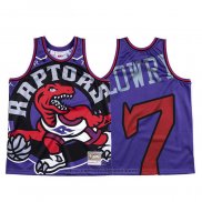 Maglia Toronto Raptors Kyle Lowry #7 Mitchell & Ness Big Face Viola