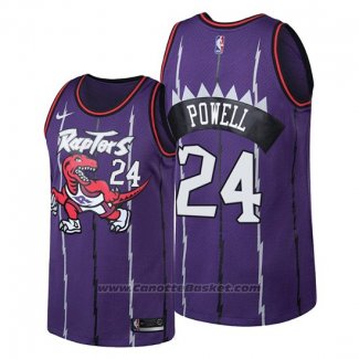 Maglia Toronto Raptors Norman Powell #24 Classic Edition Viola