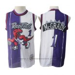 Maglia Toronto Raptors Tracy Mcgrady #1 1998-99 Retro Viola