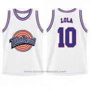 Maglia Tune Squad Lola Bunny #10 Bianco